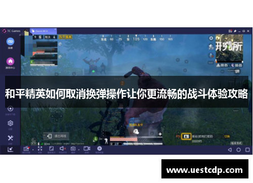 和平精英如何取消换弹操作让你更流畅的战斗体验攻略 和平精英如何取消换弹操作让你更流畅的战斗体验攻略